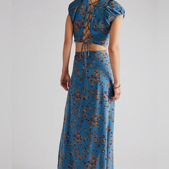NWOT Free People Talia set in Aegean XSmall - Picture 2 of 5